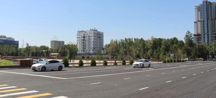 В Бишкеке для движения открыт участок улицы Фрунзе от улицы Ибраимова